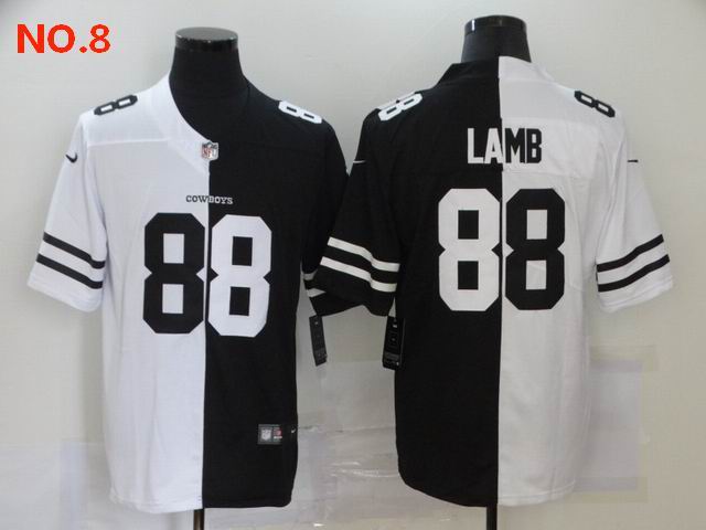 Men's Dallas Cowboys #88 CeeDee Lamb Jersey NO.8;